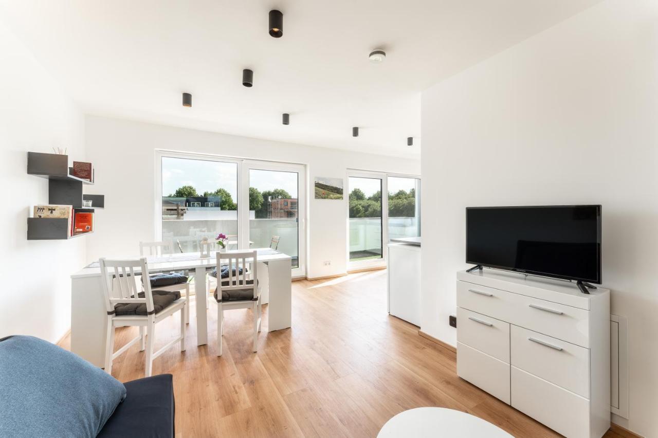 Gemuetliches Und Lichtdurchflutetes Penthouse Mit Sternenhimmelblick, Boxspringbett Und Terrasse - Gute Anbindung An Die Innenstadt Kassel Luaran gambar